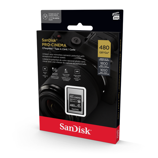 SanDisk PRO-CINEMA CFexpress™ Type A Card (480GB/ 960GB)-Data Storage-futuromic