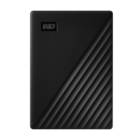 WD® My Passport® Portable Hard Drive (Black)-Data Storage-futuromic