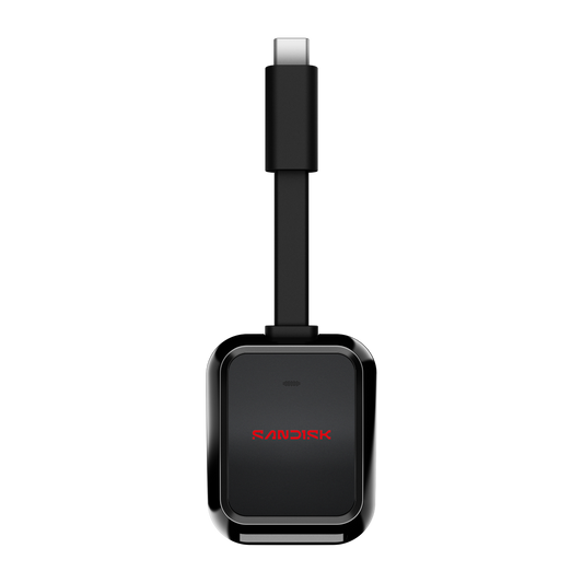 SandisKĀ® QuickFlow⢠SD Card Reader C751 with USB-Cā¢-Card Reader-futuromic