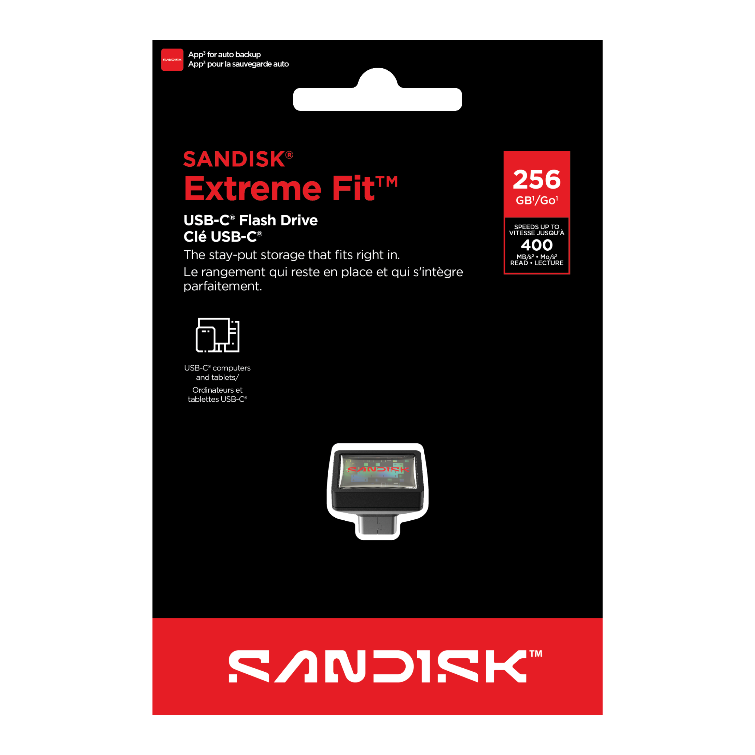 Sandisk® Extreme Fit™ (CZ530) USB-C® Flash Drive-Data Storage-futuromic