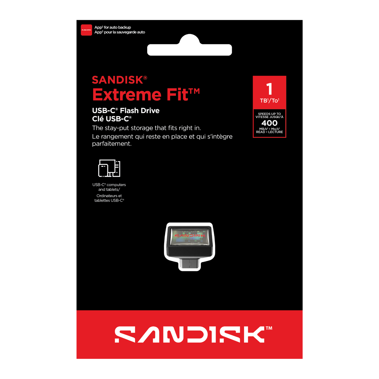 Sandisk® Extreme Fit™ (CZ530) USB-C® Flash Drive-Data Storage-futuromic