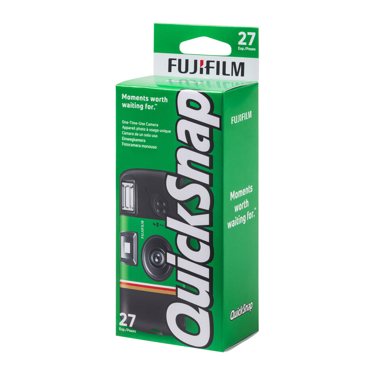 FUJIFILM QuickSnap™ One-Time-Use Disposable Camera (27 Exposures)-Point & Shoot-futuromic