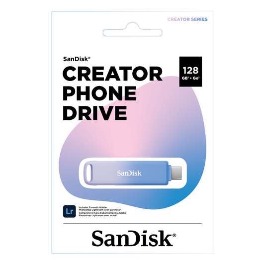 SanDisk Creator Phone Drive (128GB/ 256GB)-Data Storage-futuromic