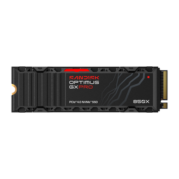 SANDISK Optimus™ GX PRO 850X NVMe™ SSD with Heatsink (1TB/ 2TB/ 4TB/ 8TB)-Data Storage-futuromic
