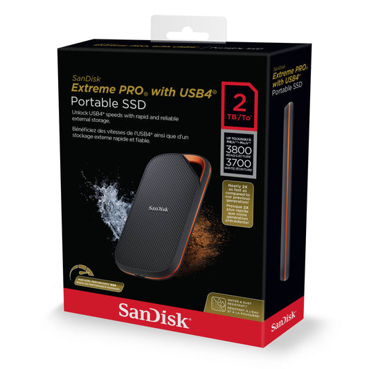SanDisk Extreme PRO E82 with USB4® Portable SSD-Data Storage-futuromic