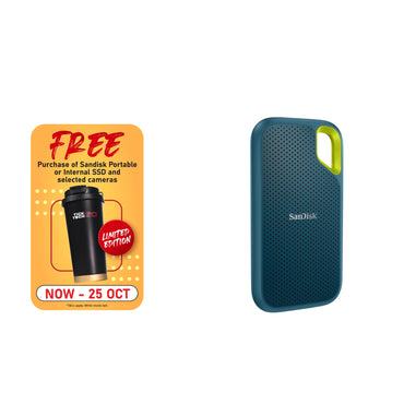 SanDisk Extreme Portable SSD E61 1050MB/s Type-C IP65 Shock-Resistant Water-Resistant Drop Protection