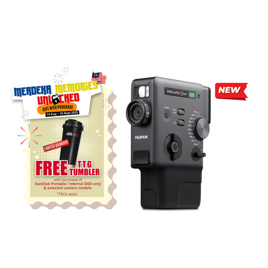 FUJIFILM instax mini Evo Cinema Hybrid Instant Camera-Instant Camera-futuromic