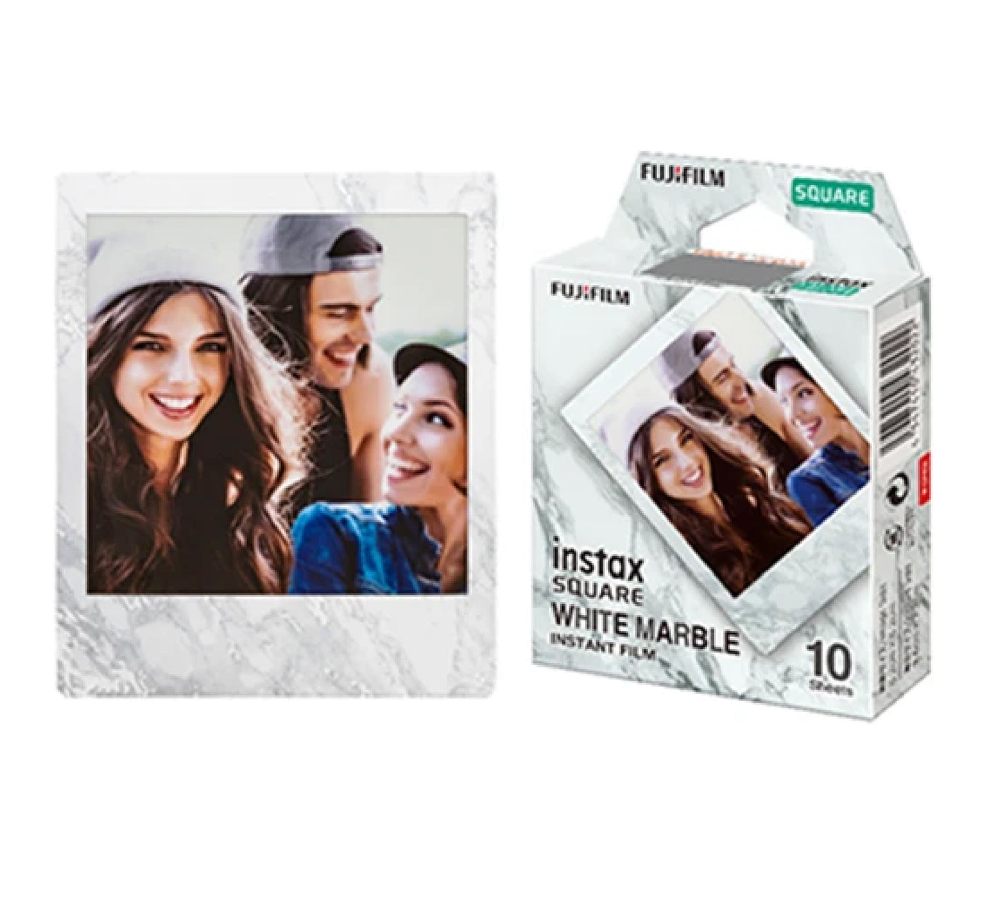 Fujifilm Instax Square Film (Pattern 10's)-Instant Camera Accessories-futuromic