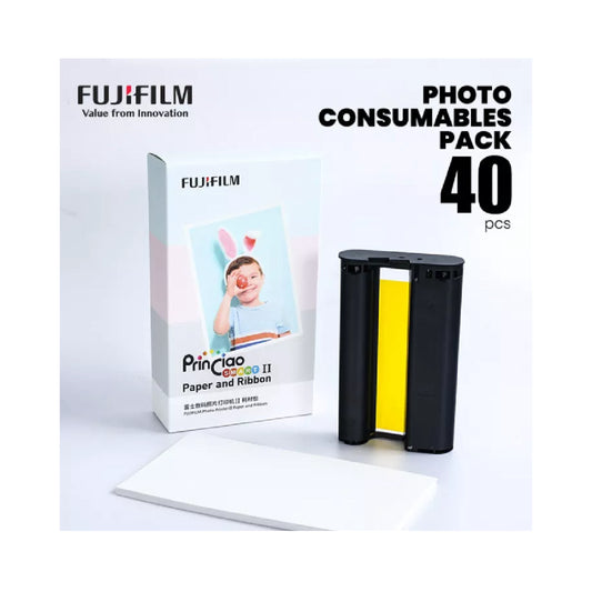 Fujifilm Consumable Pack (Ribbon + 2 x 20pcs Papers)-futuromic