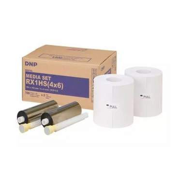 DNP RX1HS (4x6) Digital Media Set For DS-RX1HS & RX1 Printer (700prints x 2 roll)-Printers-futuromic