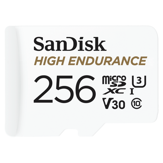 SanDisk High Endurance microSDHC/SDXC 100MB/s Memory Card with Adapter for Dash Cams & Home Security Cameras-Data Storage-futuromic
