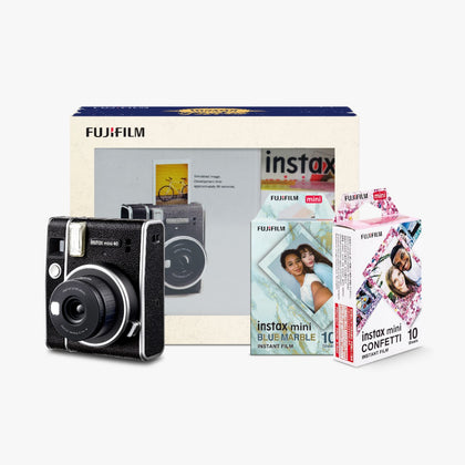 FUJIFILM Instax Mini 40 Instant Camera [Retro Kit]-Instant instax camera price malaysia futuromic