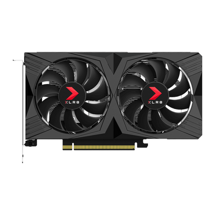 PNY GeForce RTX 4060 8GB XLR8 Gaming VERTOOverclocked Dual Fan DLSS 3 Graphic Card-PC Component-futuromic