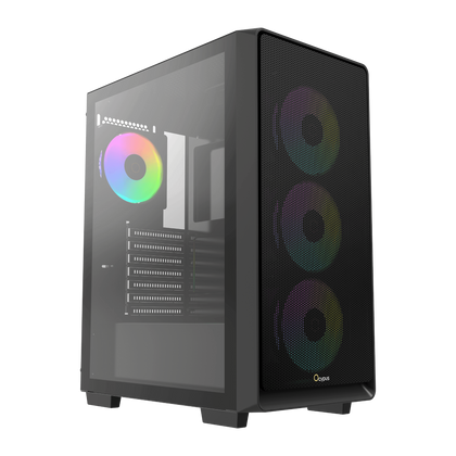 Ocypus Gamma C60 Mid-Tower with Grilles ARGB Fans Airflow PC Case-PC Component-futuromic