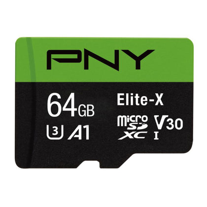 PNY Elite-X U3 microSD Memory Card (64GB/ 128GB/ 256GB)-Data Storage-futuromic