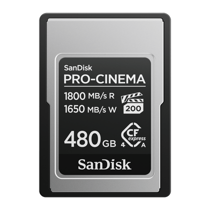 SanDisk PRO-CINEMA CFexpress™ Type A Card (480GB/ 960GB)-Data Storage-futuromic