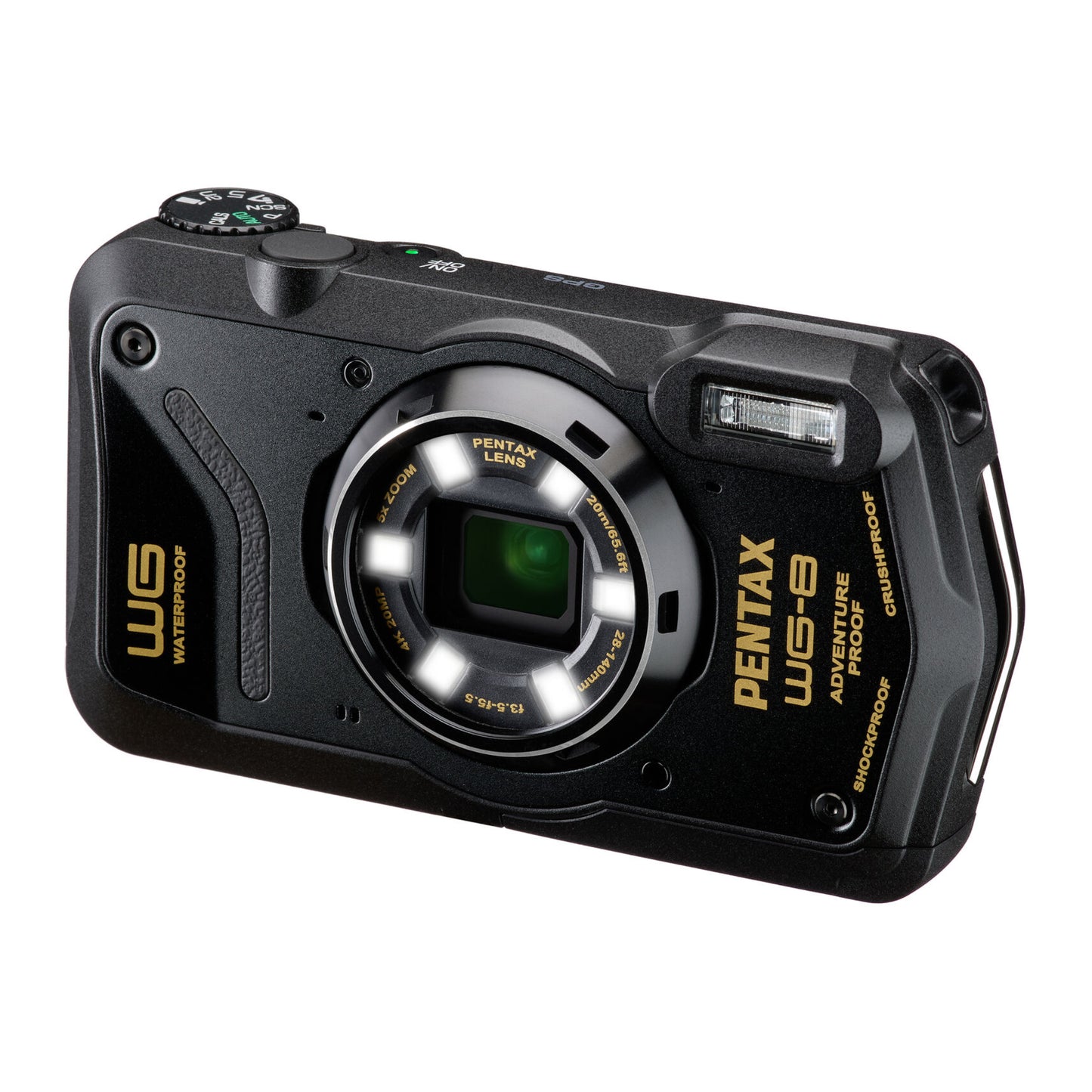 [Pre-Order] PENTAX WG-8 Underwater Digital Camera-Digital Compact Cameras-futuromic