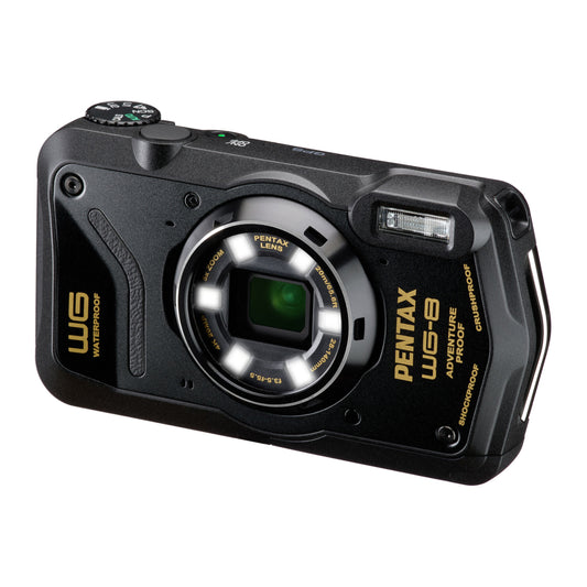 [Pre-Order] PENTAX WG-8 Underwater Digital Camera-Digital Compact Cameras-futuromic