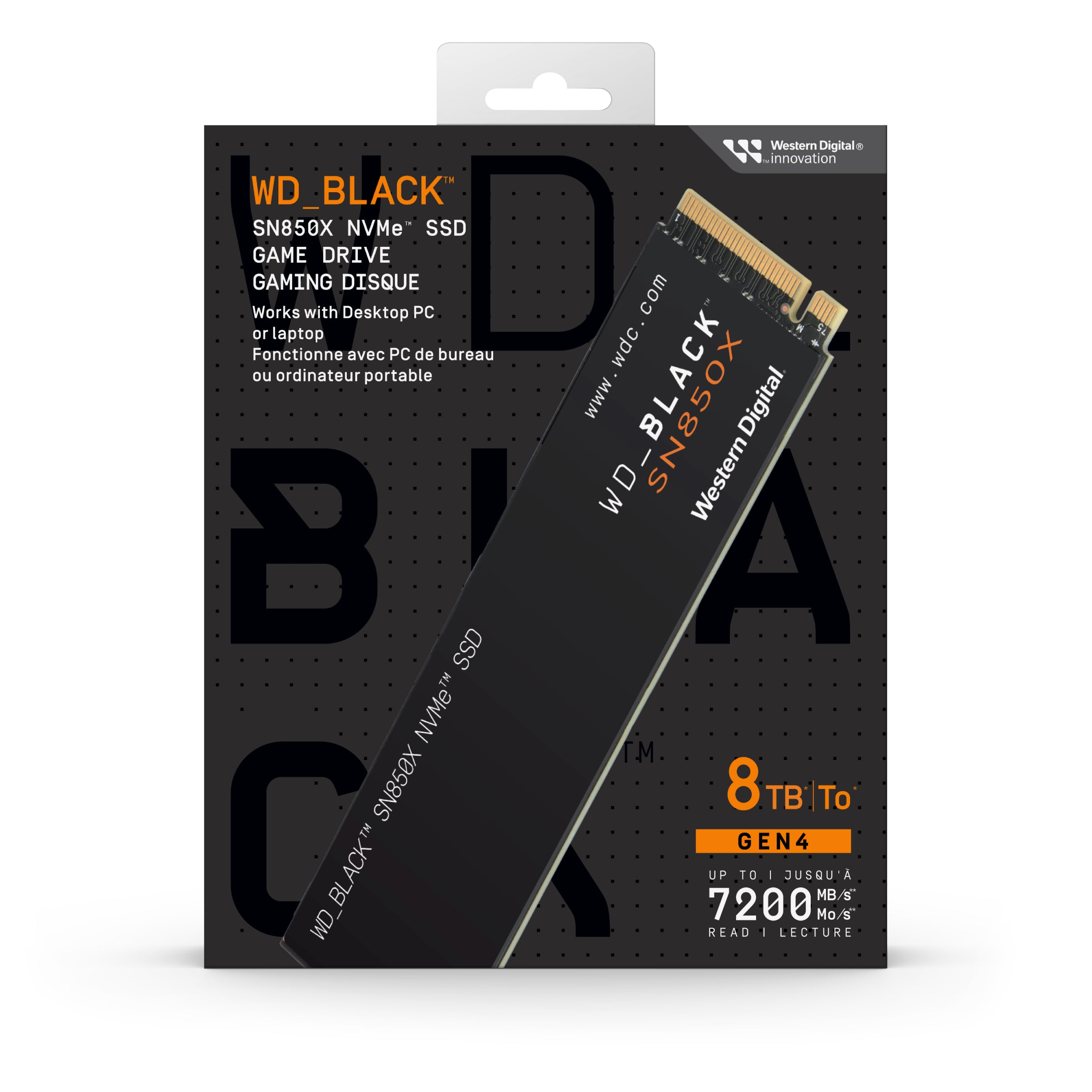 WD_BLACK™ SN850X NVMe™ SSD w/o Heatsink-Data Storage-futuromic