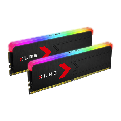 PNY XLR8 Gaming DDR5 RGB 6400MHz Desktop Memory 32GB Kit (2x16GB)-PC Component-futuromic