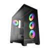 Ocypus Gamma C72 Mid-Tower Panoramic View with ARGB Fans PC Case-PC Component-futuromic