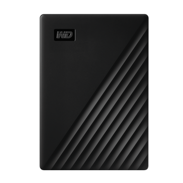 WD® My Passport® Portable Hard Drive (Black)-Data Storage-futuromic