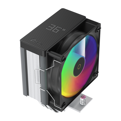 Ocypus Gamma A40 Single Tower Air Cooler with ARGB and Dot-matrix Digital Display-PC Component-futuromic