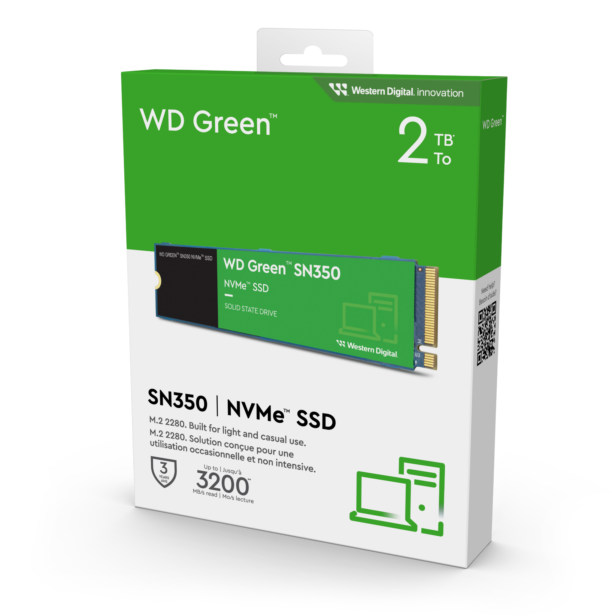 WD Green® SN350 NVMe™ SSD – Tick Tech Go