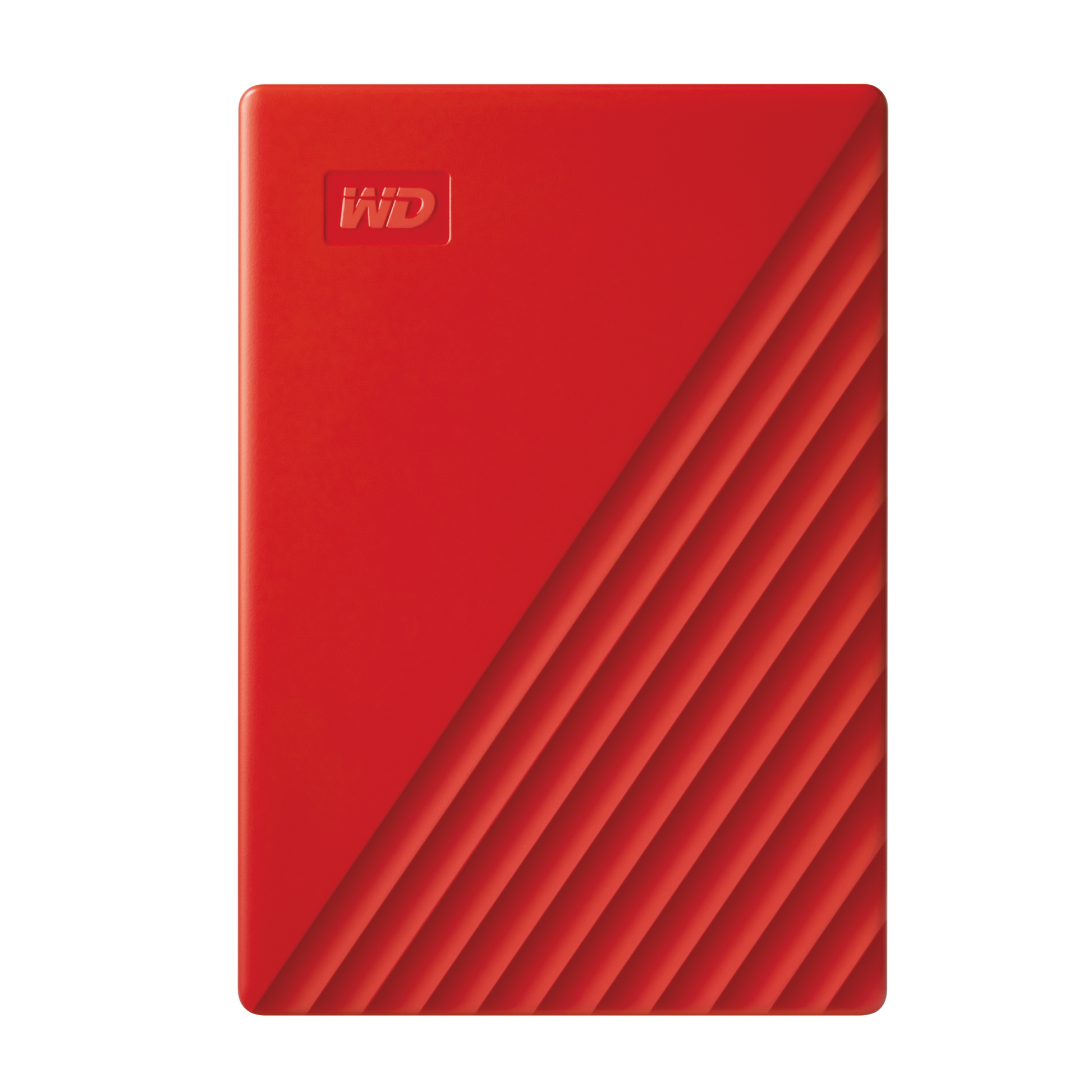 WD® My Passport® Portable Hard Drive (Red)-Data Storage-futuromic