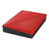 WD® My Passport® Portable Hard Drive (Red)-Data Storage-futuromic