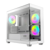 Ocypus Gamma C52 MIni-Tower Panoramic View with ARGB Fans PC Case-PC Component-futuromic