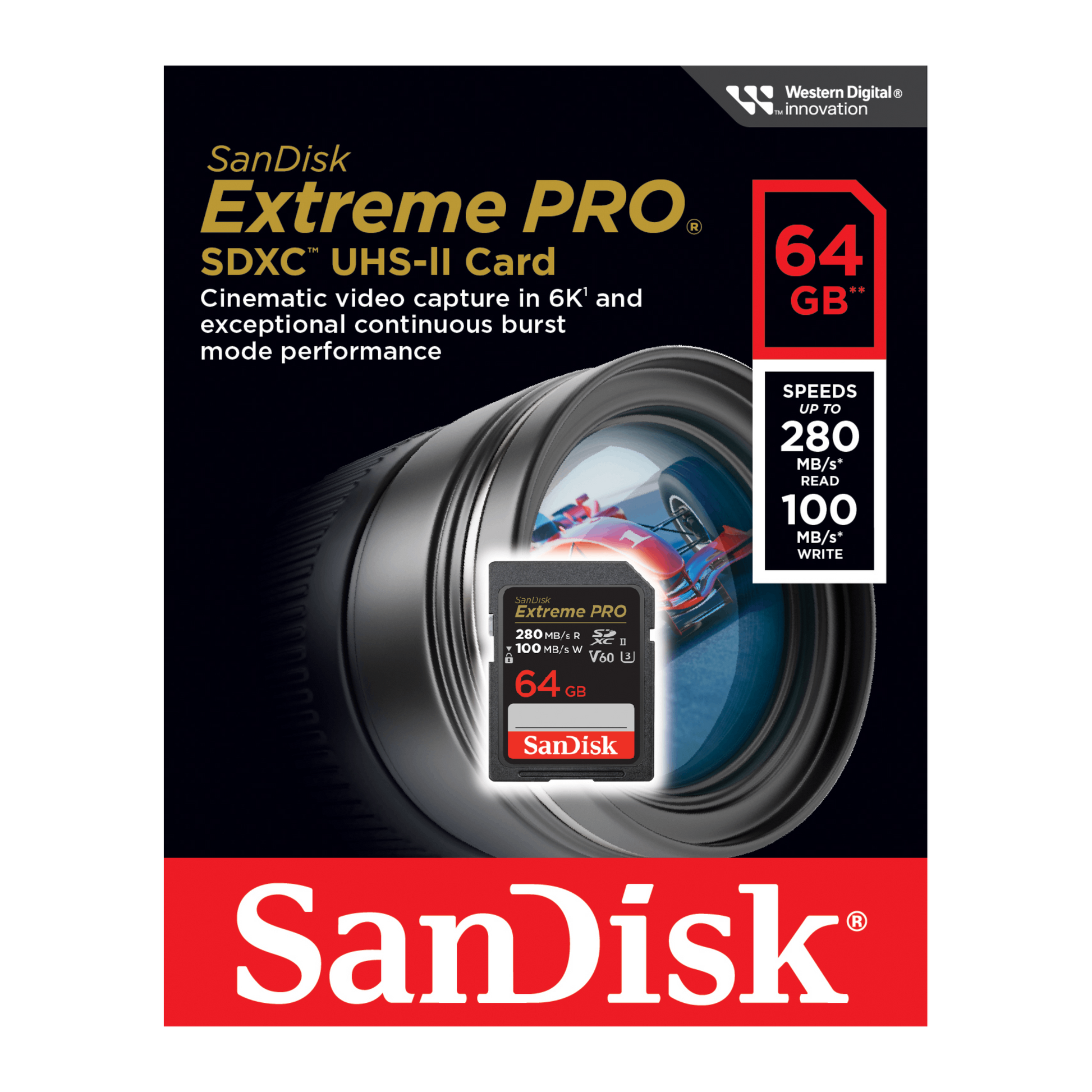 SanDisk Extreme PRO SDXC™ UHS-II Card (V60)-Data Storage-futuromic