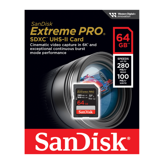 SanDisk Extreme PRO SDXC™ UHS-II Card (V60)-Data Storage-futuromic