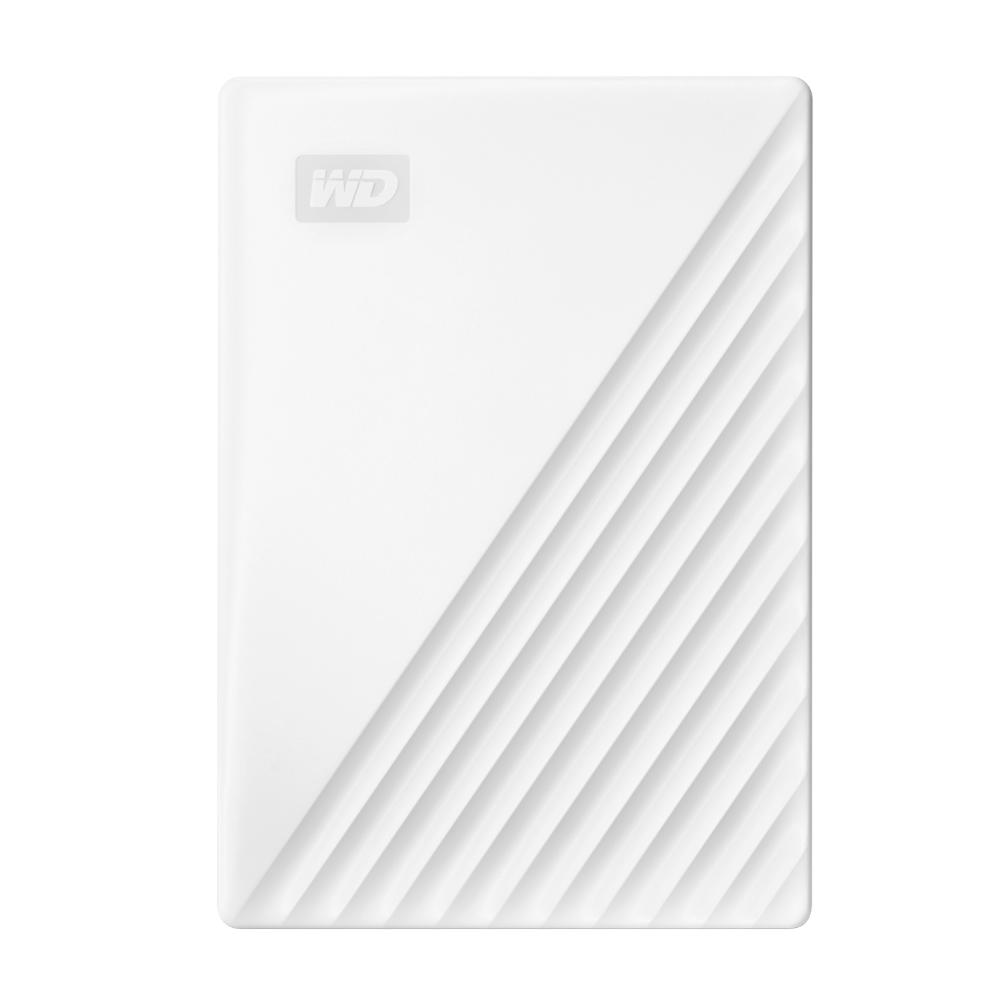 WD® My Passport® Portable Hard Drive (White)-Data Storage-futuromic