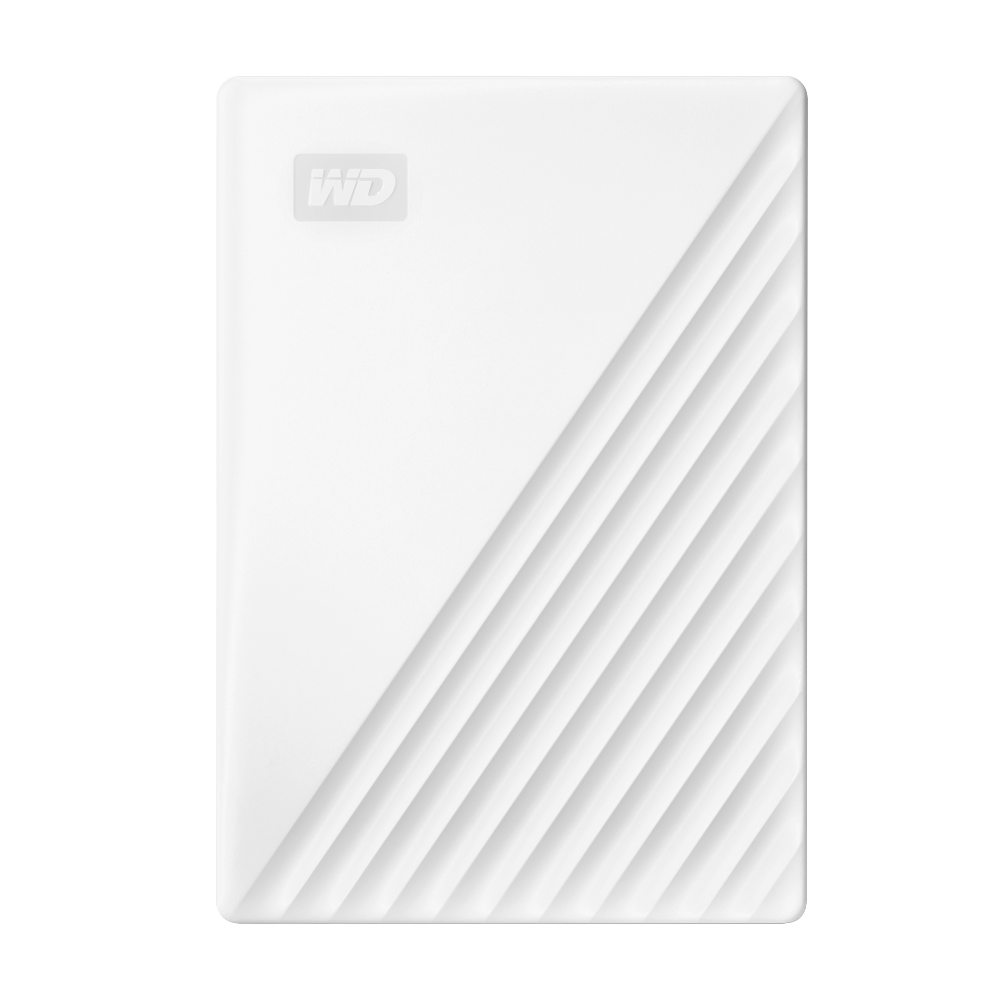 WD® My Passport® Portable Hard Drive (White)-Data Storage-futuromic