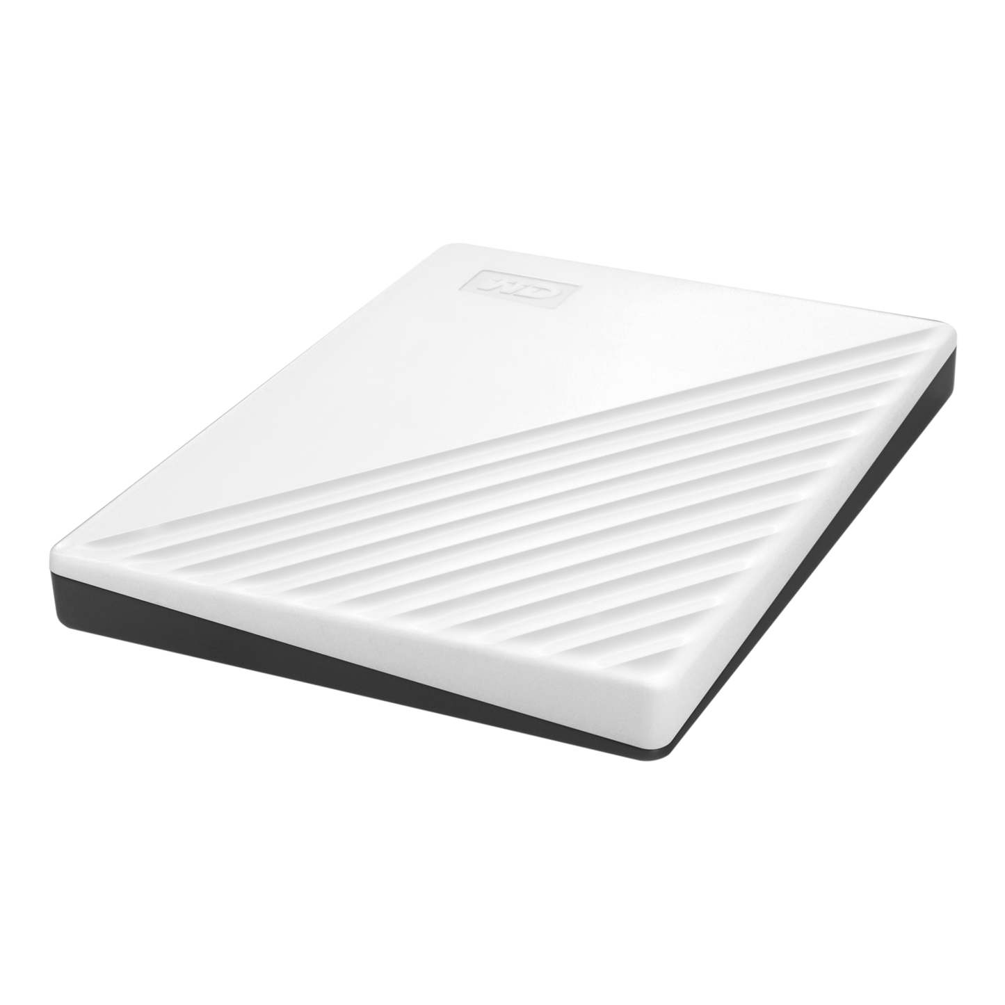 WD® My Passport® Portable Hard Drive (White)-Data Storage-futuromic