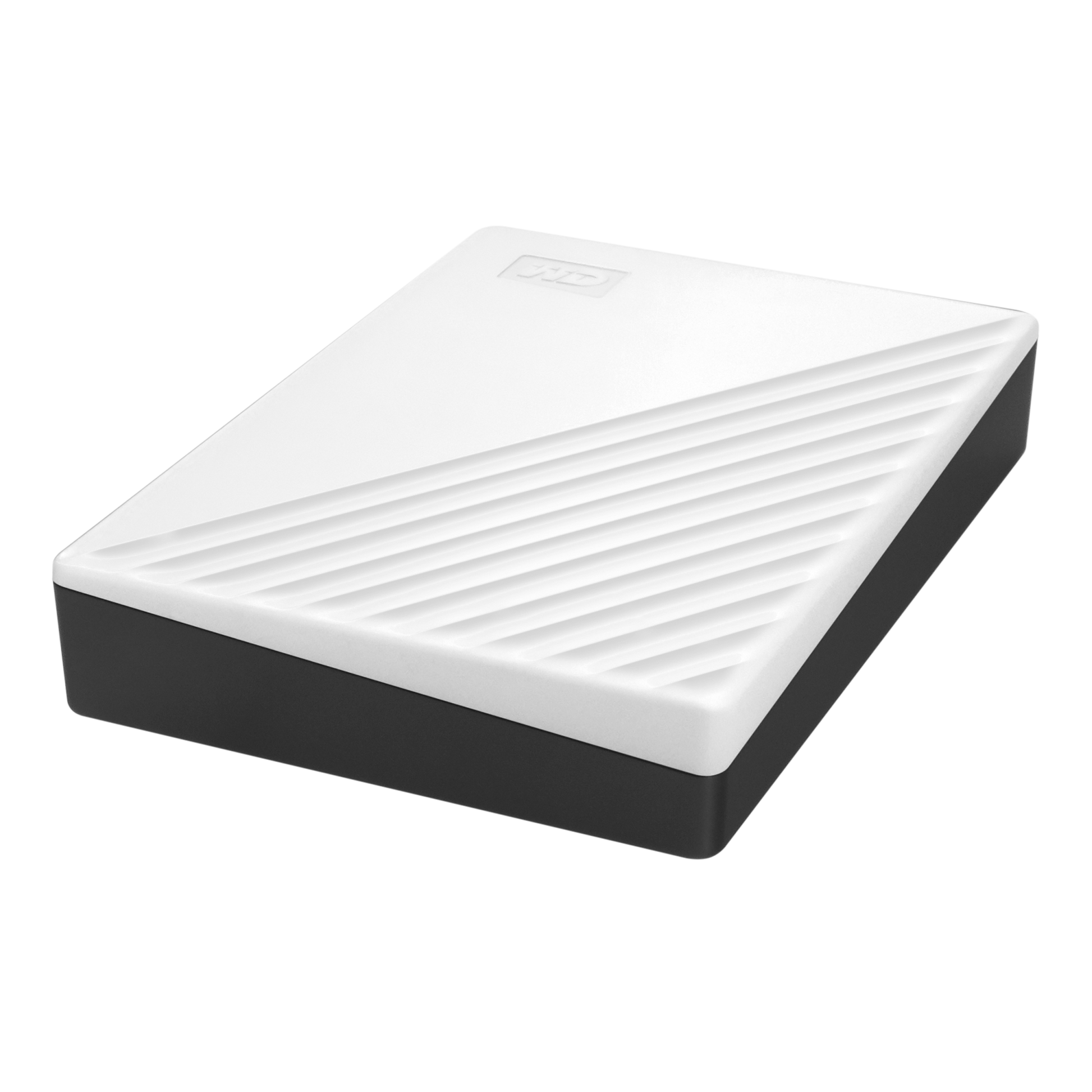 WD® My Passport® Portable Hard Drive (White)-Data Storage-futuromic