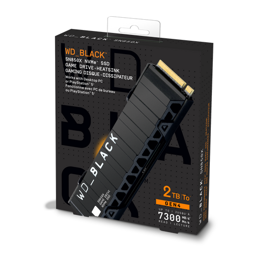 WD_BLACK™ SN850X NVMe™ SSD with Heatsink-Data Storage-futuromic