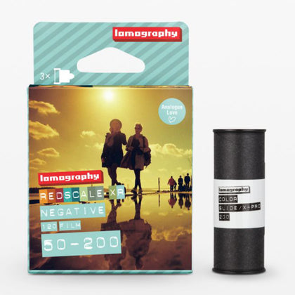 Lomography Redscale XR ISO 50–200 - Pack of 3 Film-Camera Accessories-futuromic