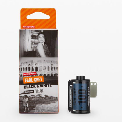 Lomography Earl Grey B&W ISO 100 – Pack of 3 Film-Camera Accessories-futuromic