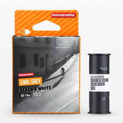 Lomography Earl Grey B&W ISO 100 – Pack of 3 Film-Camera Accessories-futuromic