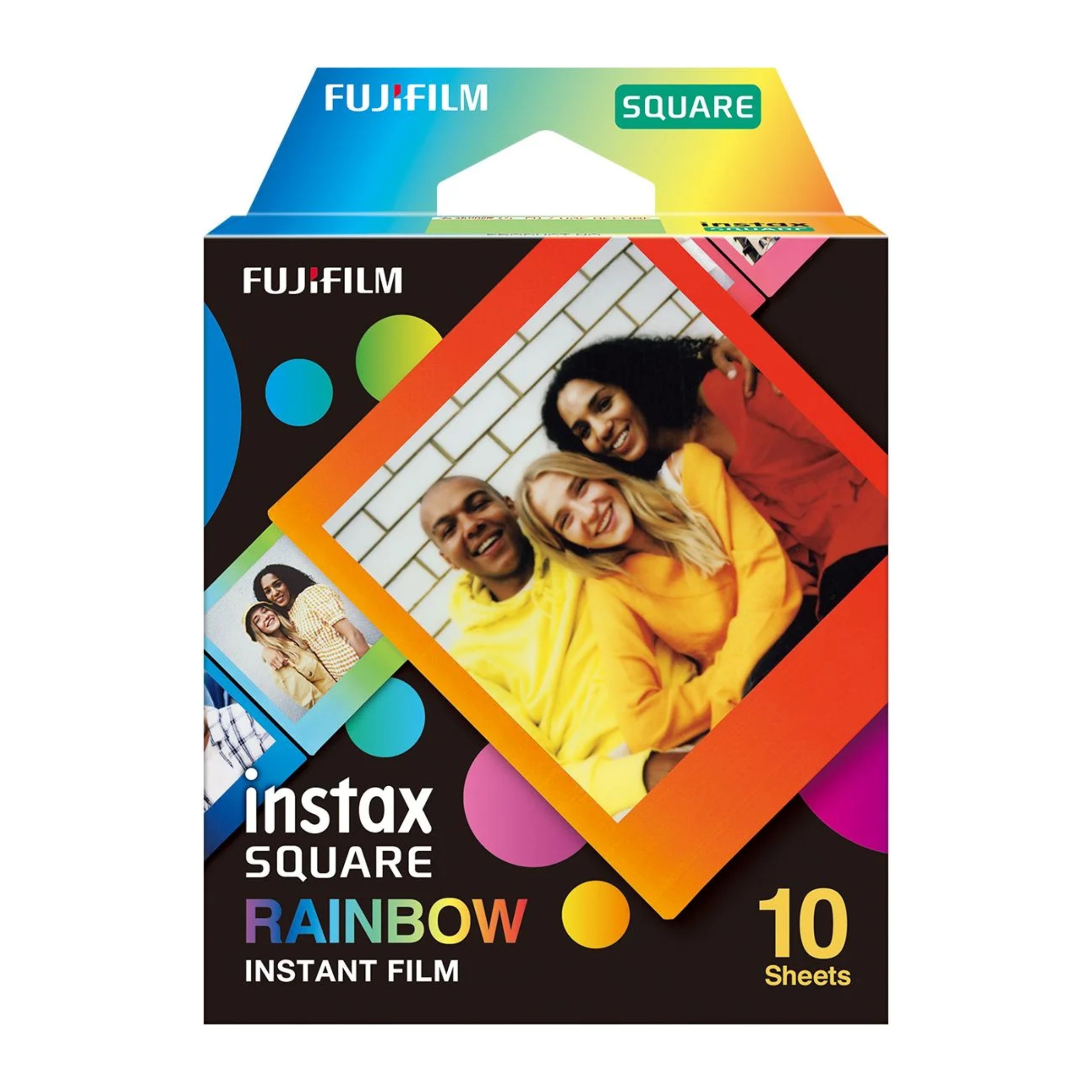 Fujifilm Instax Square Film (Pattern 10's)-Instant Camera Accessories-futuromic