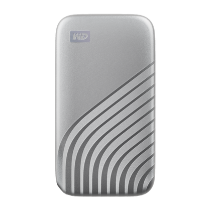 WD My Passport™ SSD (Silver)-Data Storage-futuromic