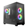 Ocypus Gamma C52 MIni-Tower Panoramic View with ARGB Fans PC Case-PC Component-futuromic