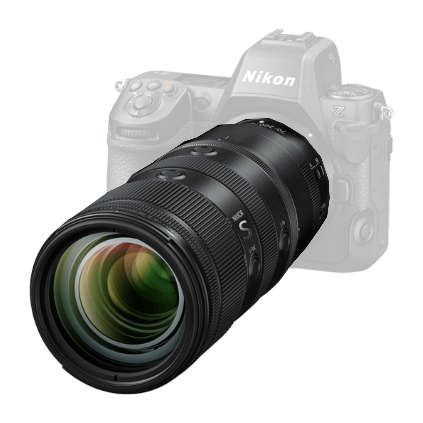 Nikon NIKKOR Z 70-200mm f/2.8 VR S II Camera Lens-Camera Lenses-futuromic