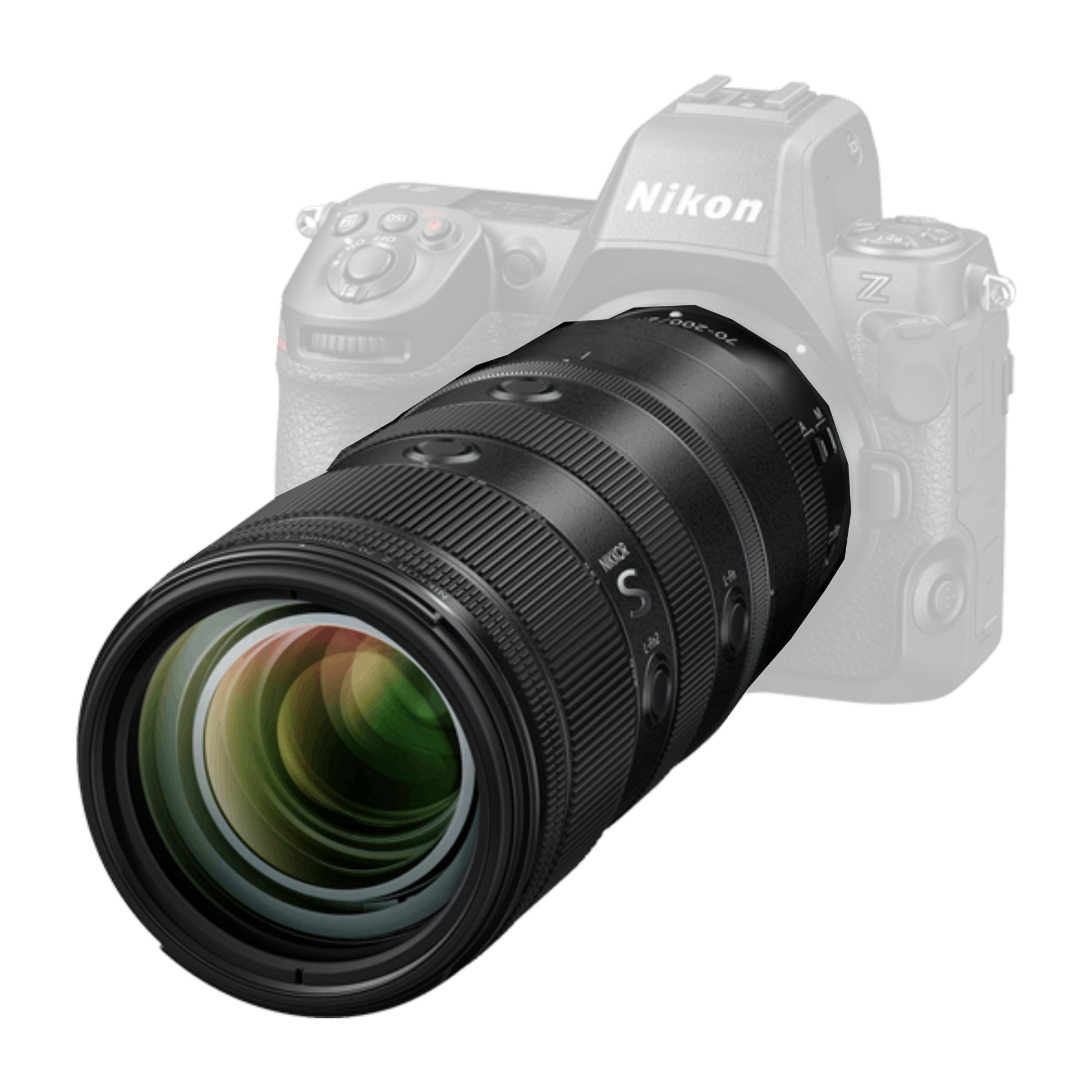 Nikon NIKKOR Z 70-200mm f/2.8 VR S II Camera Lens-Camera Lenses-futuromic