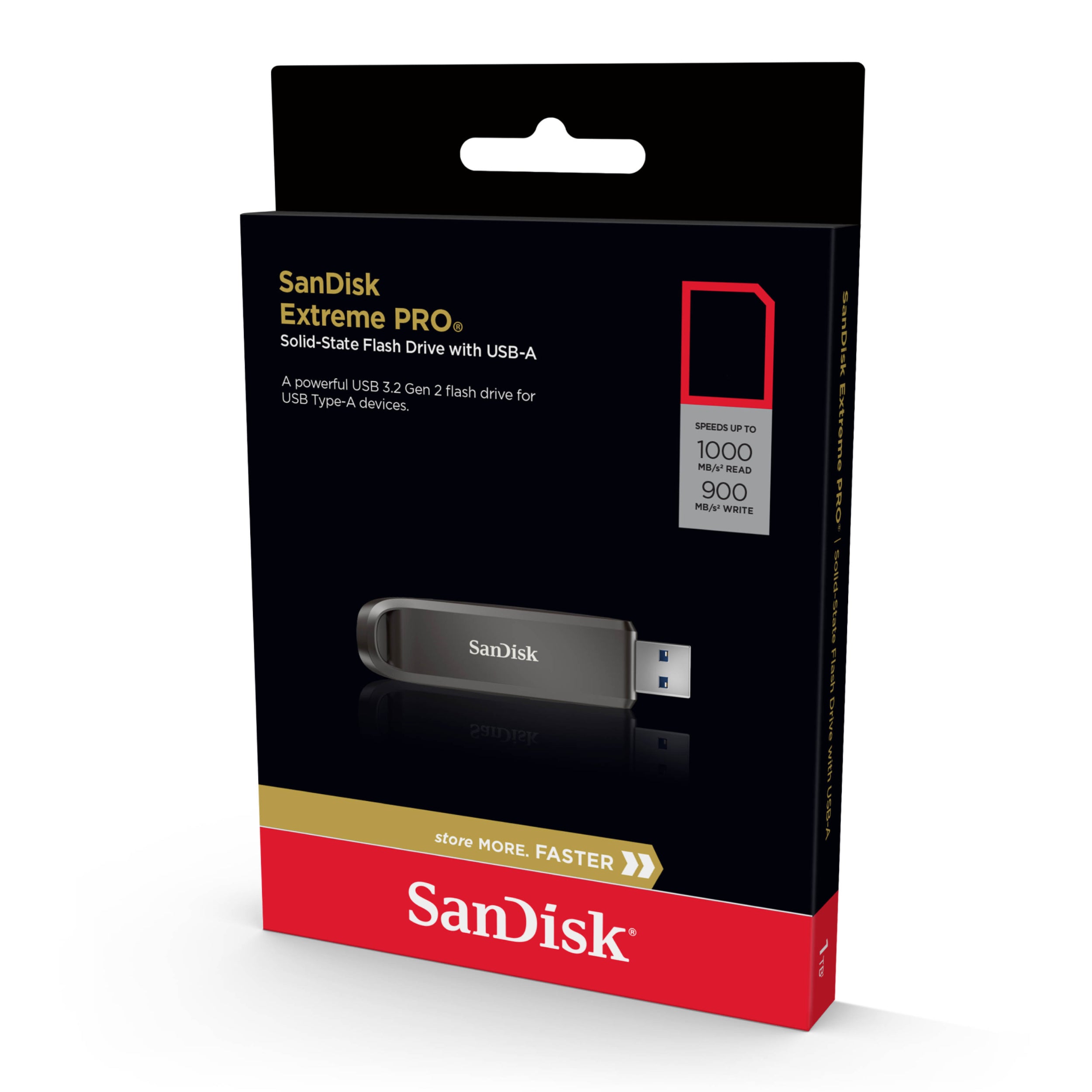 SanDisk Extreme PRO® CZ820 Solid-State Flash Drive with USB-A (256GB/ 512GB/ 1TB/ 2TB)-Data Storage-futuromic
