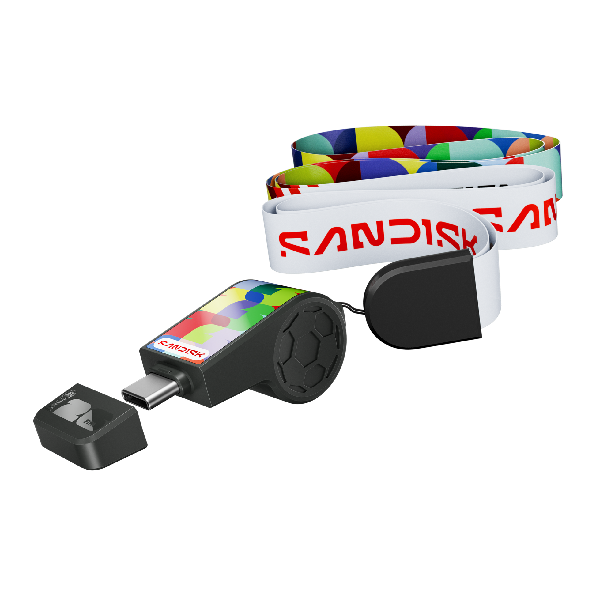Sandisk® USB-C™ Flash Drive CZIA: FIFA World Cup 2026™ Edition (128GB)-Data Storage-futuromic