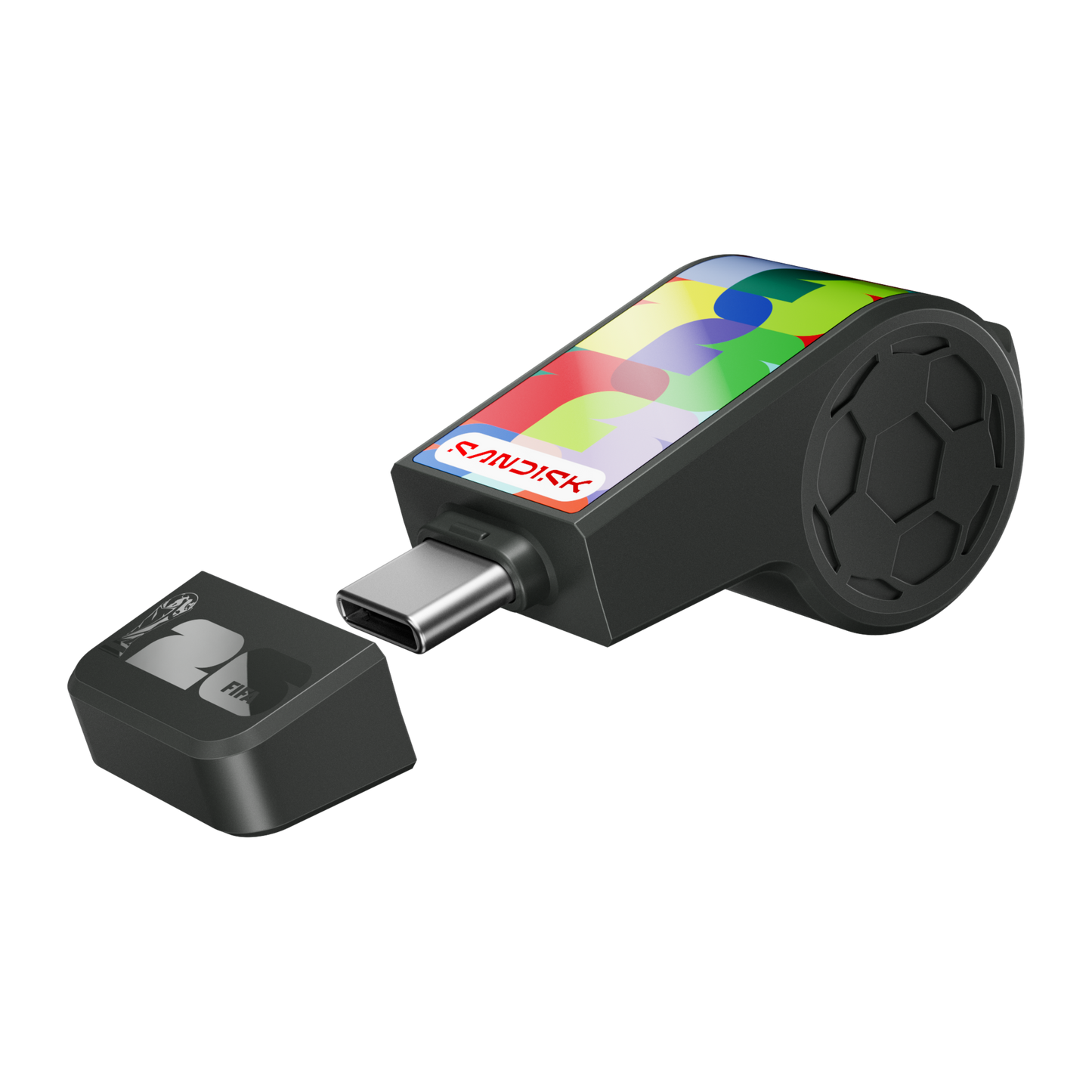 Sandisk® USB-C™ Flash Drive CZIA: FIFA World Cup 2026™ Edition (128GB)-Data Storage-futuromic