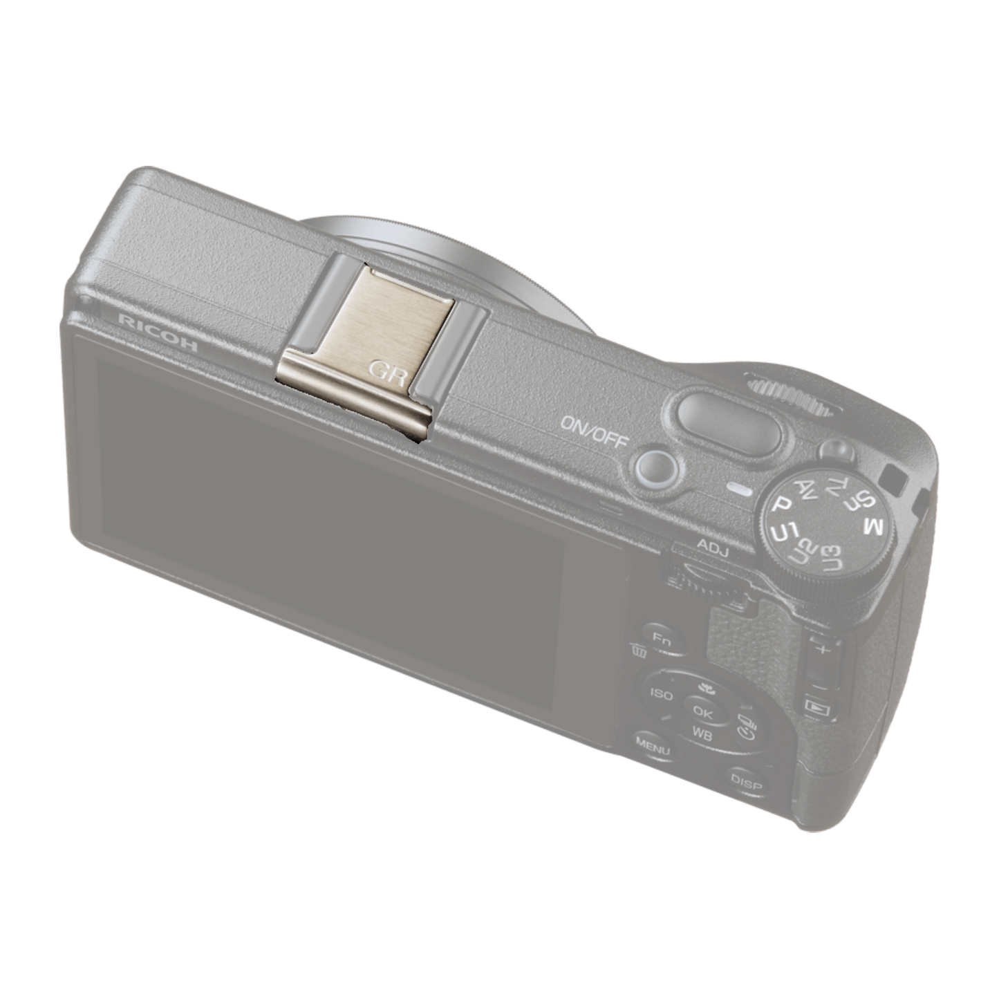Ricoh GK-2 Metal Hot Shoe Cover-Camera Accessories-futuromic